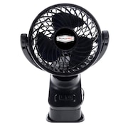 ROADPRO Black 4-Inch Clip-on Fan for Vehicle or Desk USB Portable Mini Cooling Fan RPUSBFAN